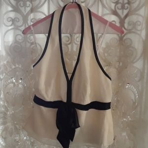 Womens halter top pants suit